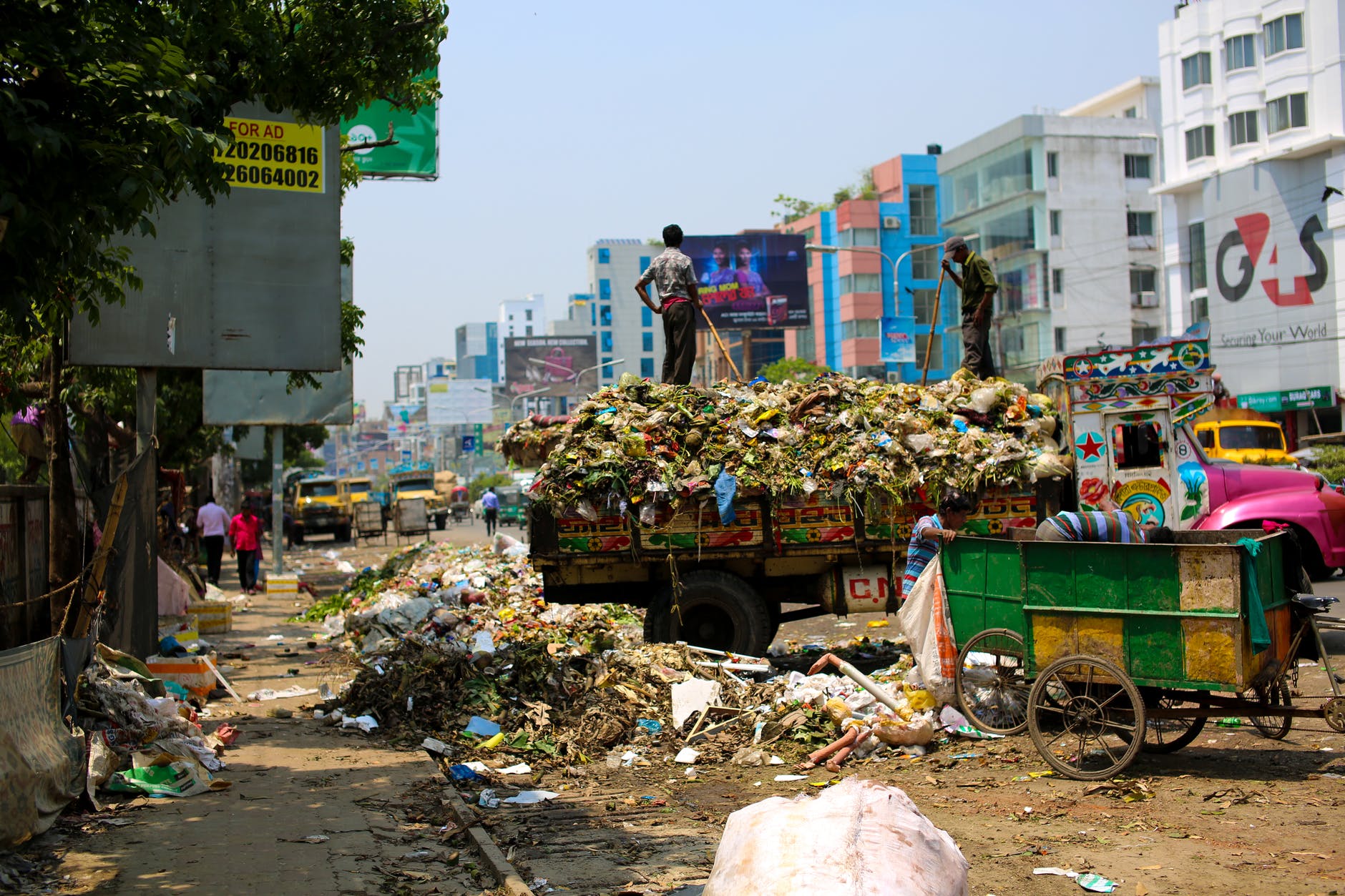 discarica spazzatura inquinamento