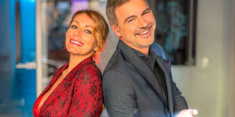 Alma Manera e Beppe Convertini a teatro PH Press