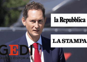 Gruppo Gedi - John Elkann PH IG