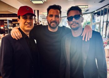 Andrea Iervolino e James Franco ph Press