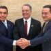 Paolo Zampolli, Daniel Baluta, H.E. Darryl Nirenberg ph Press