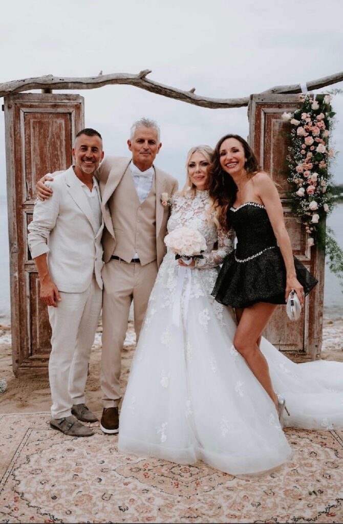 Antonio Vandoni e Ileana Falcone con Chiara Squaglia