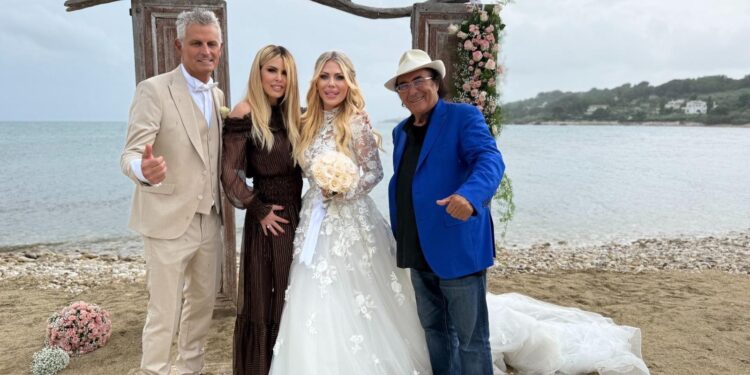 Antonio Vandoni e Ileana Falcone con Loredana Lecciso e Albano Carisi