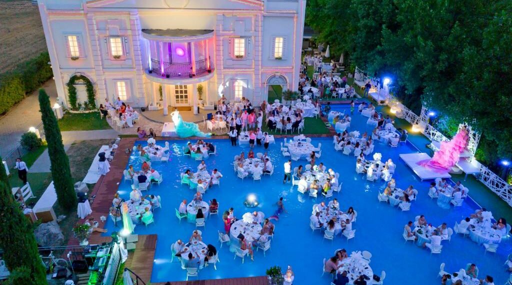 WHITE DINNER WATER SHOW EVA3000 ph Press