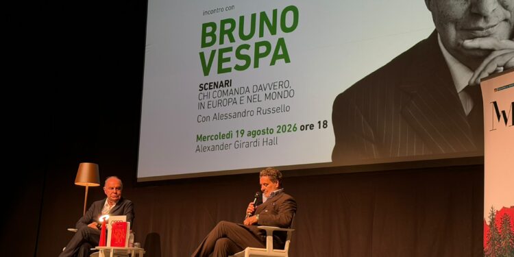 Bruno Vespa Cortina Finimondo ph press