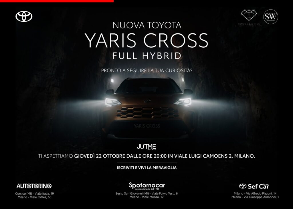 Toyota Yaris Cross just me milano ph press